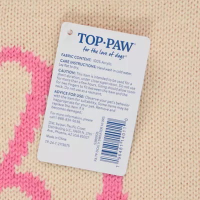 Top Paw® Hi Dog Sweater - Image 5