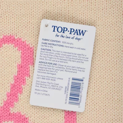 Top Paw® Hi Dog Sweater - Image 5