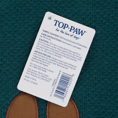 Top Paw® Paw Dog Sweater - Image 5