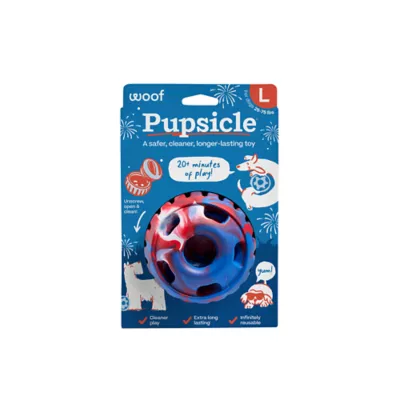 WOOF Pupsicle Treat-Dispensing Dog Toy - Image 1