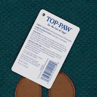 Top Paw® Paw Dog Sweater - Image 5