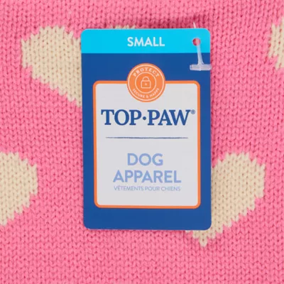 Top Paw® Hearts Dog Sweater - Image 4