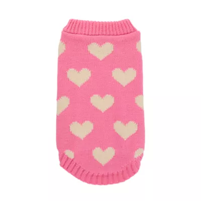 Top Paw® Hearts Dog Sweater - Image 2