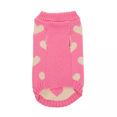 Top Paw® Hearts Dog Sweater - Image 3