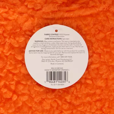Thrills & Chills® Orange Monster Dog & Cat Hoodie - Image 7
