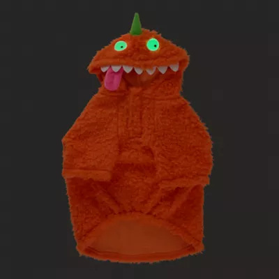 Thrills & Chills® Orange Monster Dog & Cat Hoodie - Image 4