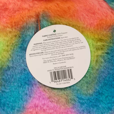 Thrills & Chills® Rainbow Monster Dog & Cat Costume - Image 7