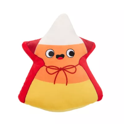 Thrills & Chills™ Halloween Plush Candy Corn Dog Toy - Image 1