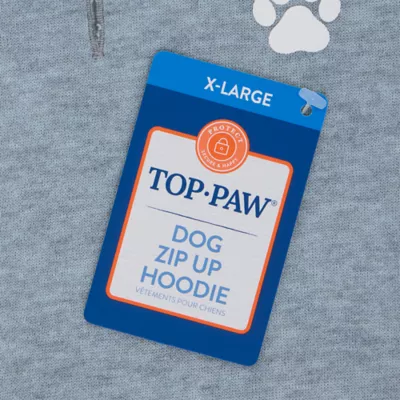 Top Paw® Dog Hoodie, Multiple Colors, 2X Small - X Large - Image 4