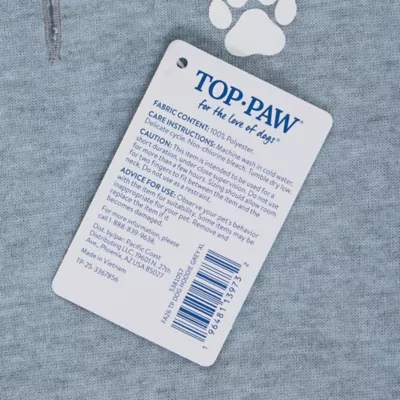 Top Paw® Dog Hoodie, Multiple Colors, 2X Small - X Large - Image 5