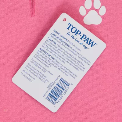 Top Paw® Dog Hoodie, Multiple Colors, 2X Small - X Large - Image 5