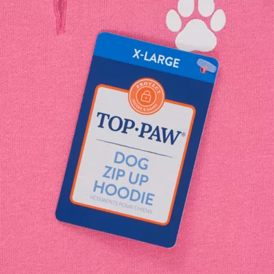 Top Paw® Dog Hoodie, Multiple Colors, 2X Small - X Large - Image 4