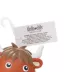 Thrills & Chills™ Halloween Vinyl Highland Cow Dog Toy image thumbnail 3