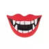 Thrills & Chills™ Halloween Vinyl Lips Dog Toy image thumbnail 1