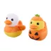 Thrills & Chills™ Halloween Plush Candycorn Pumpkin  Dog Toy 2-Pack image thumbnail 1