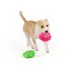 Thrills & Chills™ Halloween Plush Monster Pink Green  Dog Toy 2-Pack image thumbnail 2