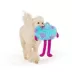 Thrills & Chills™ Halloween Plush One Leg Monster With TPR Dog Toy image thumbnail 2