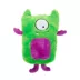 Thrills & Chills™ Halloween Plush Monster Green Purple Dog Toy image thumbnail 1