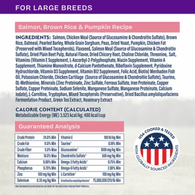 Natural Balance Health Protection Large Breed Adult Dry Dog Food - Salmon - Image 7