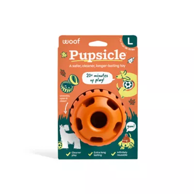 WOOF Pupsicle Treat-Dispensing Dog Toy, Varies by Color & Size - Image 1