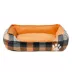 Thrills & Chills® Halloween Plaid Cuddler Dog Bed, ONESIZE 18 IN L X 20 IN W image thumbnail 2