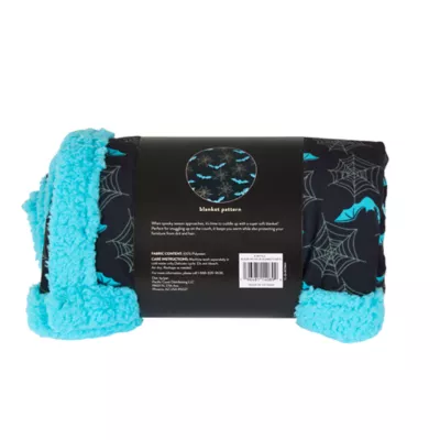 Thrills & Chills® Halloween Bats Dog Blanket - Image 5