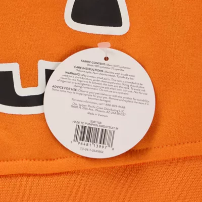 Thrills & Chills® Pumpkin Dog & Cat Sweatsuit - Image 7