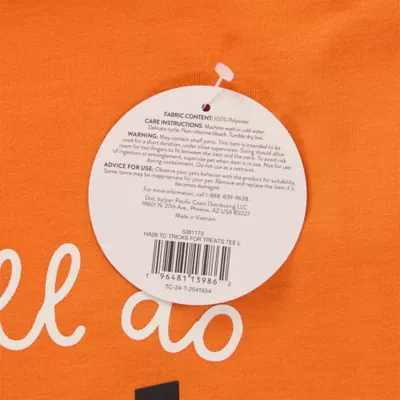 Thrills & Chills® Tricks for Treats Dog & Cat Tee - Image 7