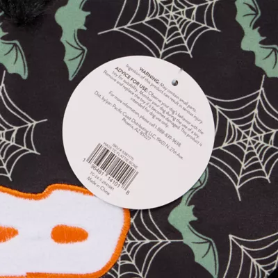 Thrills & Chills™ Halloween Plush Flattie Bone Dog Toy - Image 4