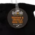 Thrills & Chills™ Halloween Plush Flattie Horse Shoe Dog Toy image thumbnail 3