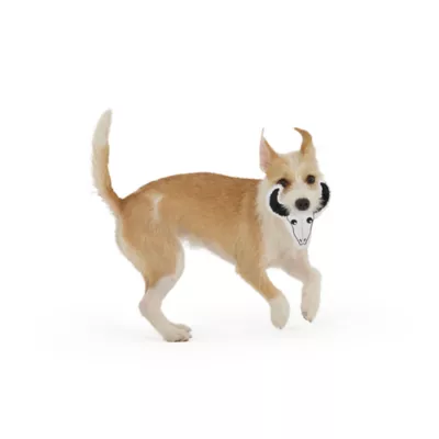 Thrills & Chills™ Halloween Plush Flattie Skull Dog Toy - Image 2
