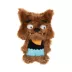 Thrills & Chills™ Halloween Plush Flattie Wolf Dog Toy image thumbnail 1