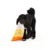 Thrills & Chills™ Halloween Plush Flattie Candy Corn Dog Toy image thumbnail 1