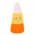 Thrills & Chills™ Halloween Plush Flattie Candy Corn Dog Toy image thumbnail 2