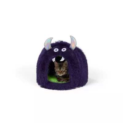 Thrills & Chills® Halloween Monster Cat Hut Bed, ONESIZE 16 IN L X 16 IN W - Image 1