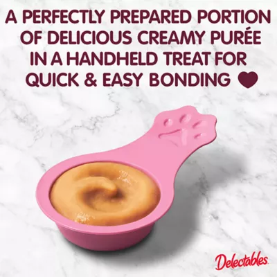 Hartz Delectables™ Lickable Spoon™ Creamy Cat Treat - Chicken & Salmon Variety Pack, 20 - Image 4