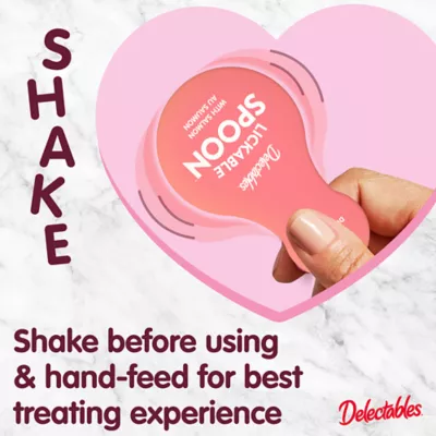 Hartz Delectables™ Lickable Spoon™ Creamy Cat Treat - Chicken & Salmon Variety Pack, 20 - Image 5