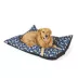 Top Paw Navy Bone Print Pillow Bed image thumbnail 1
