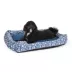 Top Paw® Blue Bone and Paw Print Cuddler Dog Bed, Multiple Sizes, Small/Medium/Large/Extra Large image thumbnail 1