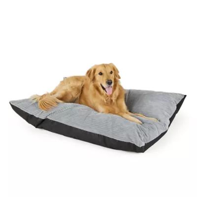Top Paw Grey Cozy Pillow Bed - Image 1