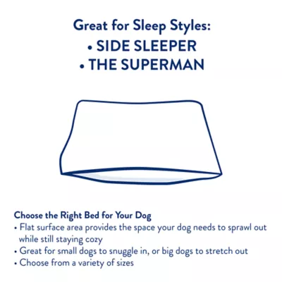 Top Paw Grey Cozy Pillow Bed - Image 5