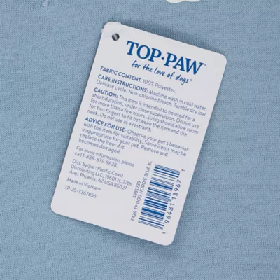 Top Paw® Dog Hoodie, Multiple Colors, 2X Small - X Large - Image 5