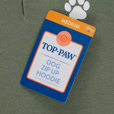 Top Paw® Dog Hoodie, Multiple Colors, 2X Small - X Large - Image 4