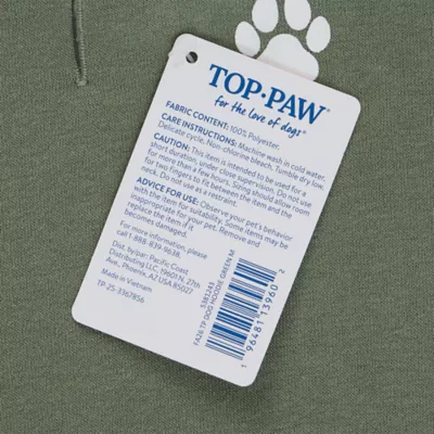 Top Paw® Dog Hoodie, Multiple Colors, 2X Small - X Large - Image 5