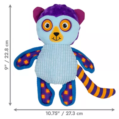 KONG® Tropics Rattlez Lemur Dog Toys - Image 2