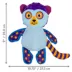 KONG® Tropics Rattlez Lemur Dog Toys image thumbnail 2