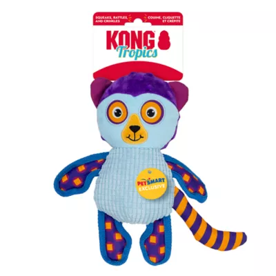 KONG® Tropics Rattlez Lemur Dog Toys - Image 3