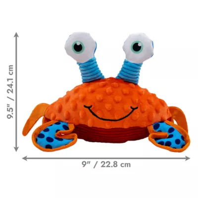 KONG® Tropics Rattlez Crab Dog Toys - Image 2