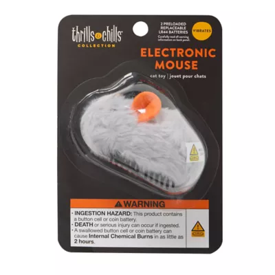 Thrills & Chills™ Halloween Electronic Mouse Cat Toy - Image 3