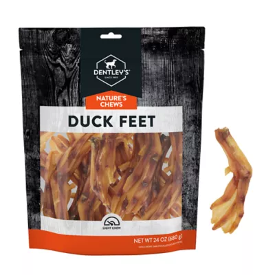 Dentley's Exotics Duck Feet All Life Stage Dog Chews - Duck - Image 1